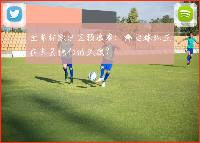 世界杯欧洲区预选赛:哪些球队正在辜负他们的天赋?