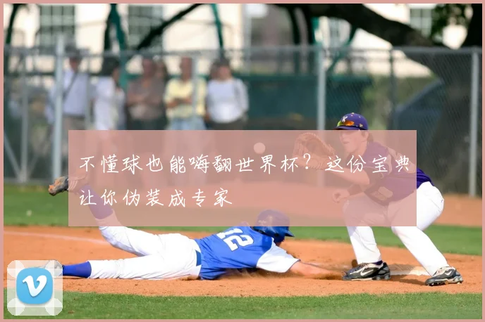 不懂球也能嗨翻世界杯?这份宝典让你伪装成专家